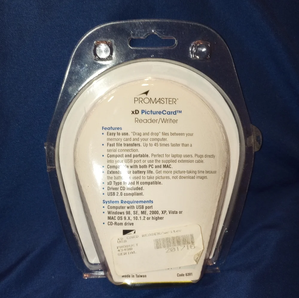 NIP Promaster Digital xD PictureCard Reader / Writer USB - Picture 5 of 6